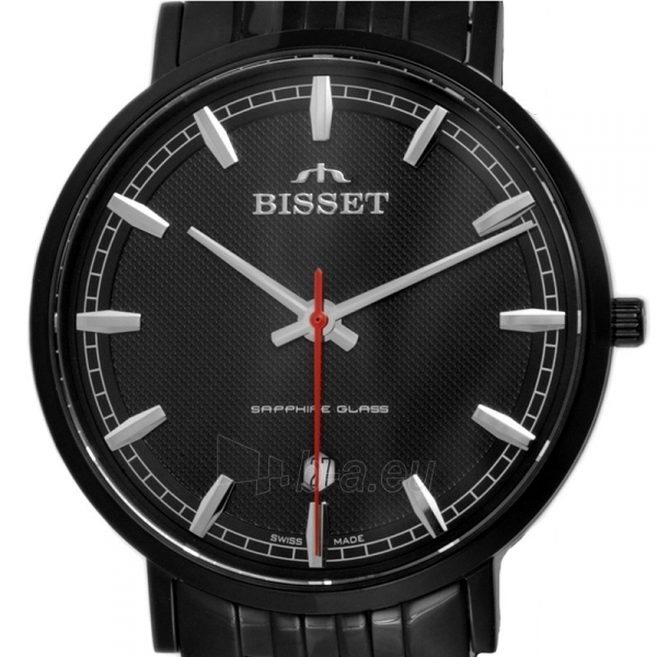 Vyriškas laikrodis BISSET Elegance New BSDF01BIBR03BX paveikslėlis 4 iš 4