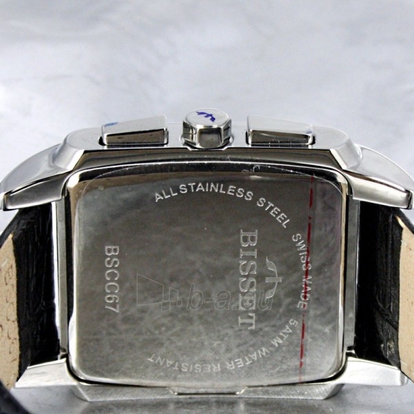 Vīriešu pulkstenis BISSET Montrotte BSCC67 MS BR BK Paveikslėlis 2 iš 8 30069605825