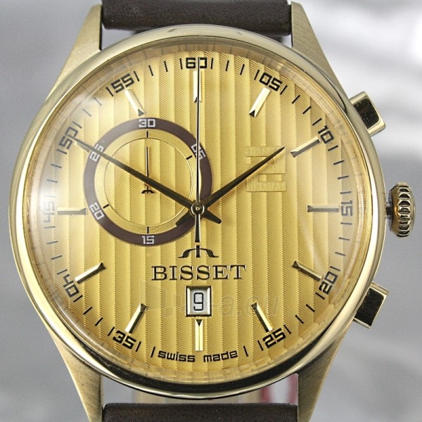 Vyriškas laikrodis BISSET Retrograph BSCC78GIGX05BX paveikslėlis 4 iš 7