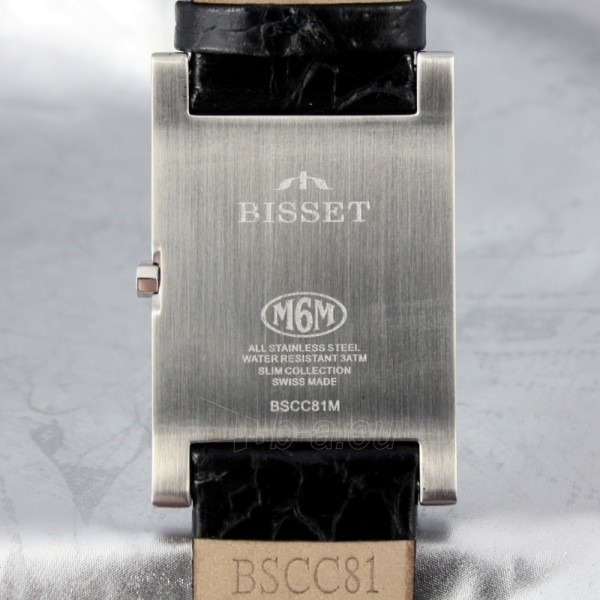 Vyriškas laikrodis BISSET Twelve BSCC81 MS BK BK paveikslėlis 2 iš 6