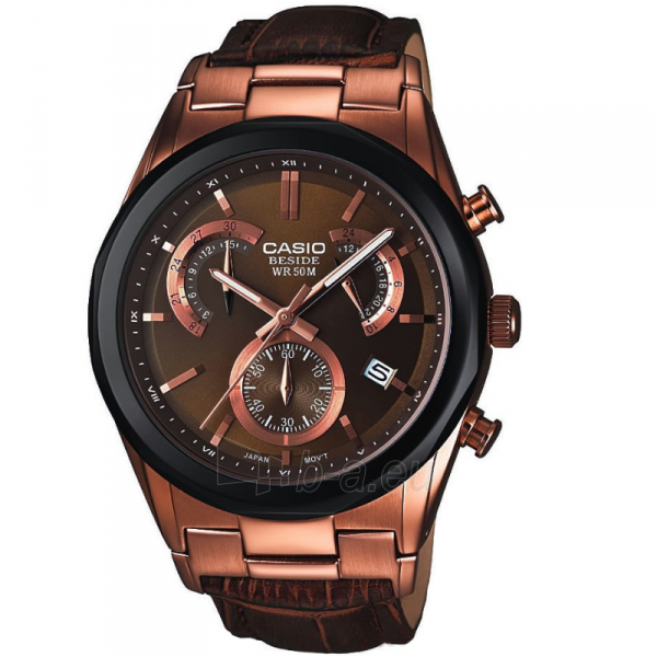 Men's watch CASIO BEM-509GL-5AVEF paveikslėlis 3 iš 5