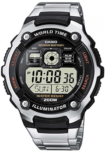 Vyriškas laikrodis Casio Collection AE-2000WD-1AVEF Paveikslėlis 1 iš 5 30069602007