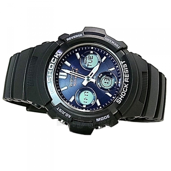 Male laikrodis Casio G-Shock AWG-M100SB-2AER paveikslėlis 5 iš 8