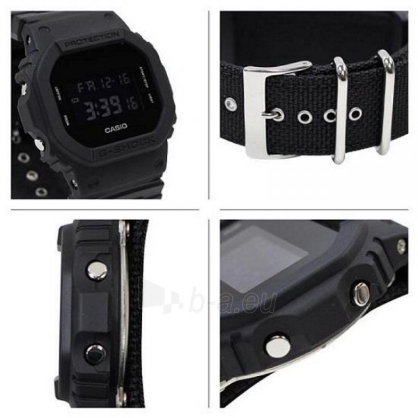 Male laikrodis Casio G-Shock DW-5600BBN-1ER paveikslėlis 4 iš 8