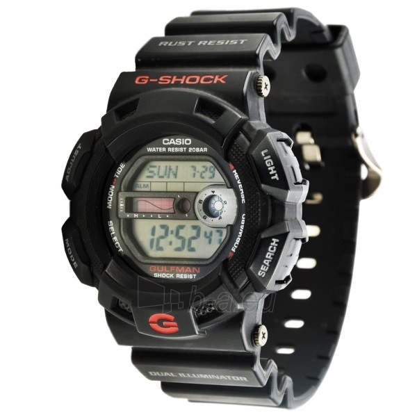 Vyriškas laikrodis Casio G-Shock G-9100-1ER paveikslėlis 5 iš 6