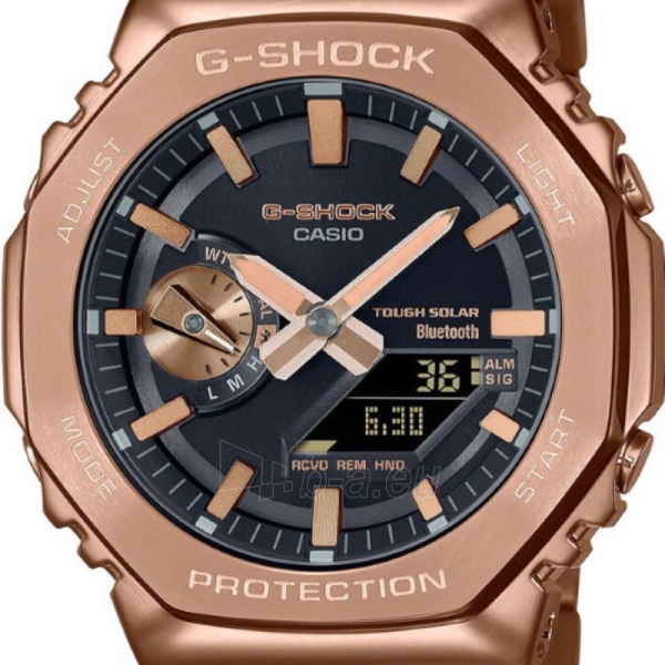 Vyriškas laikrodis Casio G-SHOCK G-CLASSIC ORIGINAL FULL METAL GM-B2100GD-5AER paveikslėlis 11 iš 11