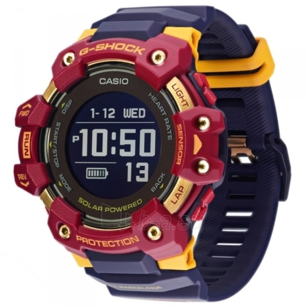 Vyriškas laikrodis Casio G-Shock G-SQUAD GBD-H1000BAR-4ER MATCHDAY INSIDE FC BARCELONA LIMITED EDITION paveikslėlis 4 iš 12