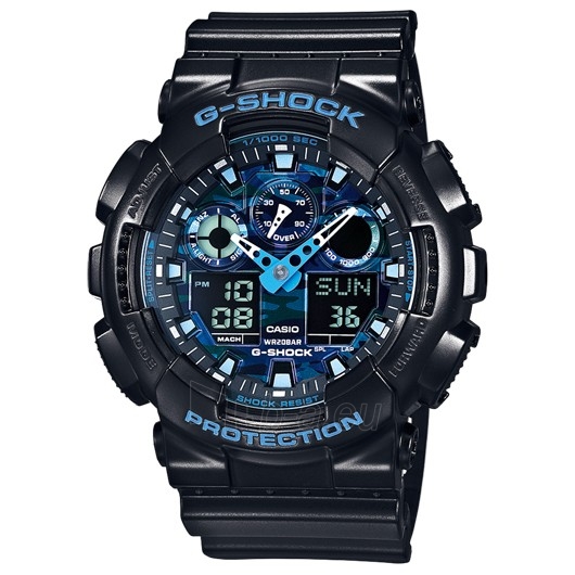 Male laikrodis Casio G-Shock GA-100CB-1AER paveikslėlis 1 iš 1