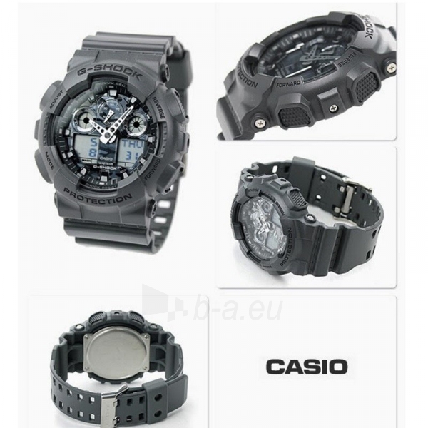 Vīriešu pulkstenis Casio G-Shock GA-100CF-8AER paveikslėlis 2 iš 4