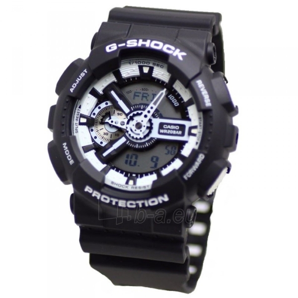 Vīriešu pulkstenis Casio G-Shock GA-110BW-1AER paveikslėlis 6 iš 6