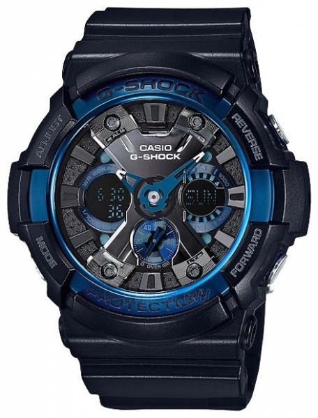Male laikrodis Casio G-Shock GA-200CB-1AER paveikslėlis 1 iš 1
