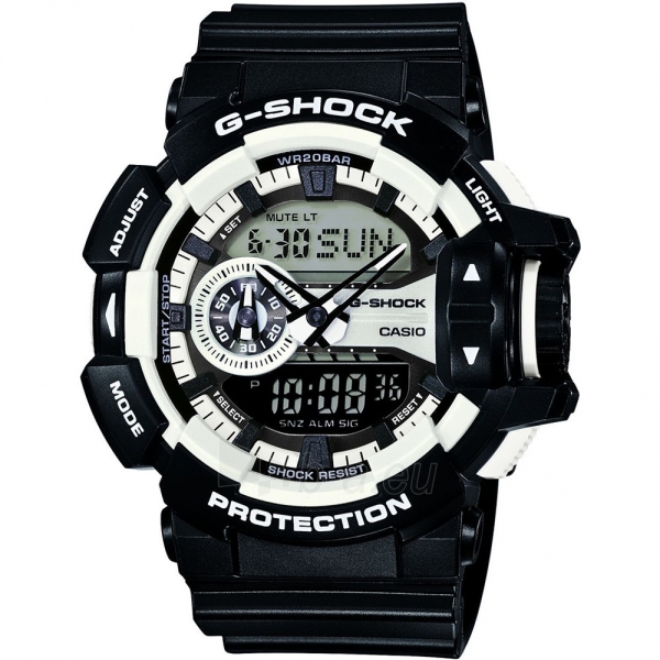 Male laikrodis Casio G-Shock GA-400-1AER paveikslėlis 7 iš 7