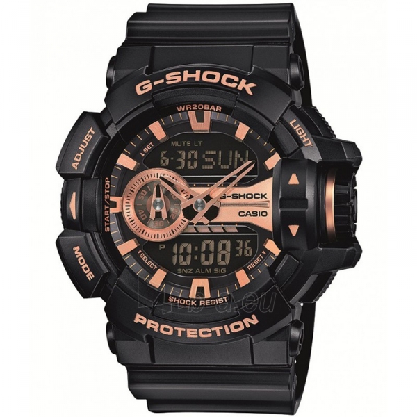 Male laikrodis Casio G-Shock GA-400GB-1A4ER paveikslėlis 1 iš 4