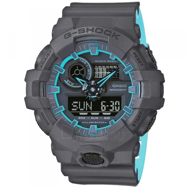 Male laikrodis Casio G-Shock GA-700SE-1A2ER paveikslėlis 1 iš 8