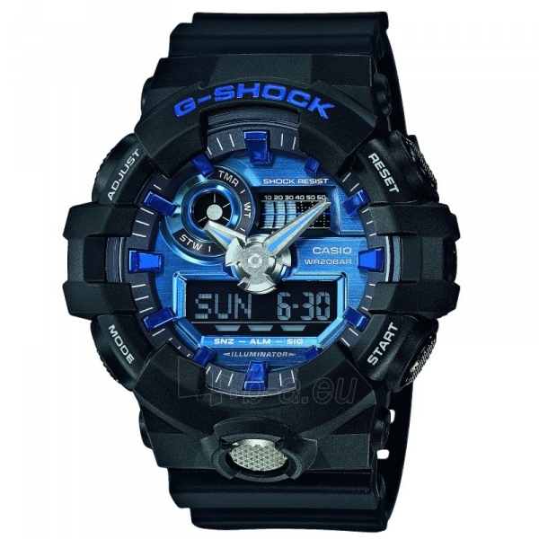 Male laikrodis Casio G-Shock GA-710-1A2ER paveikslėlis 7 iš 7