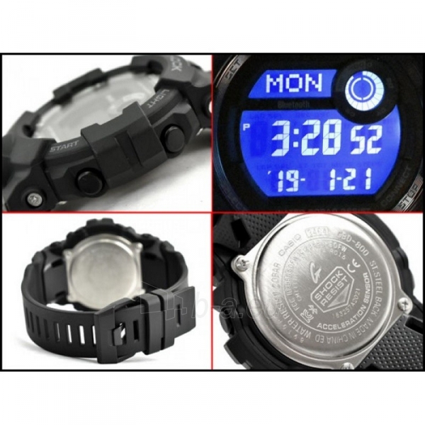 Vyriškas laikrodis Casio G-Shock GBD-800-1BER paveikslėlis 6 iš 6
