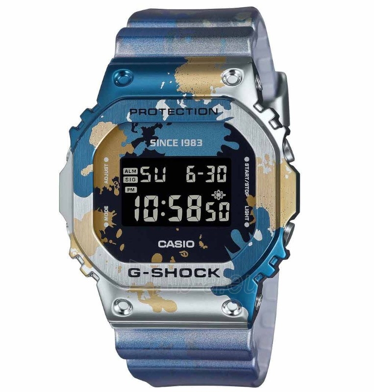 Male laikrodis Casio G-Shock GM-5600SS-1ER Sreet Spirit Series paveikslėlis 1 iš 7