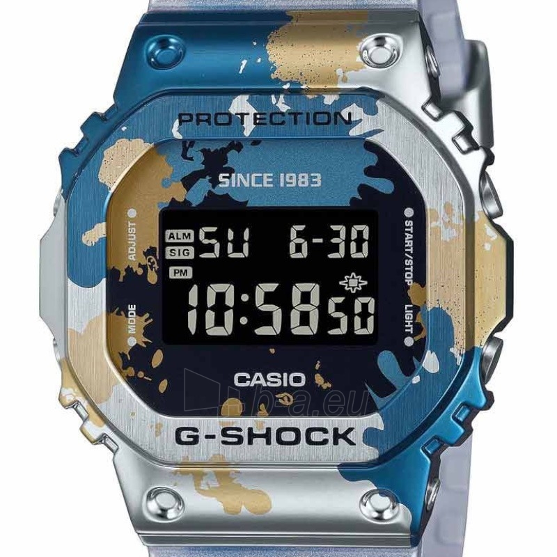 Male laikrodis Casio G-Shock GM-5600SS-1ER Sreet Spirit Series paveikslėlis 7 iš 7