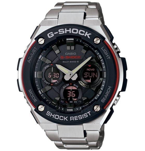 Male laikrodis Casio G-Shock GST-W100D-1A4ER paveikslėlis 1 iš 1