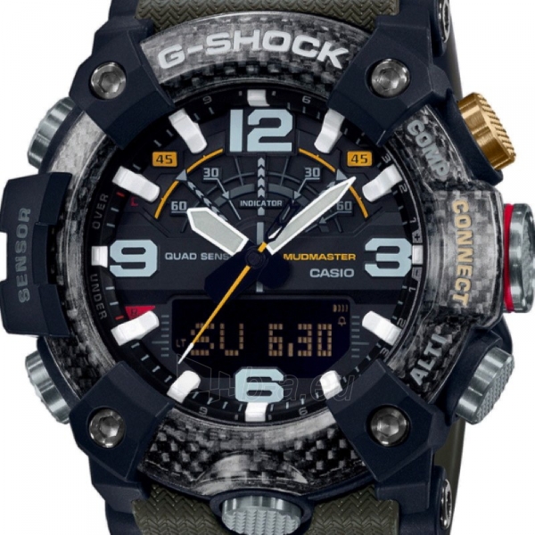 Male laikrodis CASIO G-Shock Mudmaster GG-B100-1A3ER paveikslėlis 11 iš 11