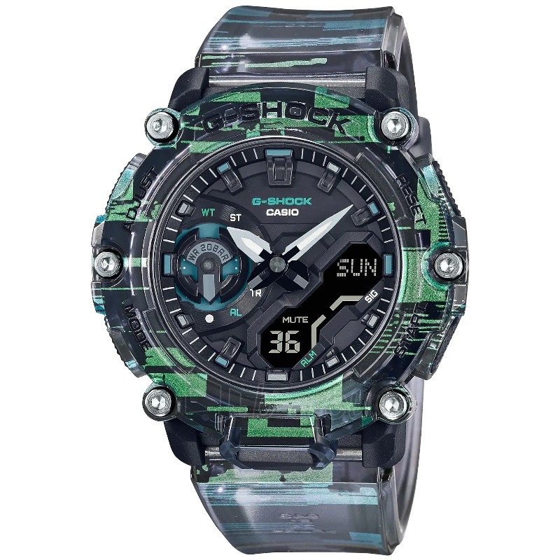 Vyriškas laikrodis Casio G-Shock original Carbon Core Guard GA-2200NN-1AER paveikslėlis 1 iš 8