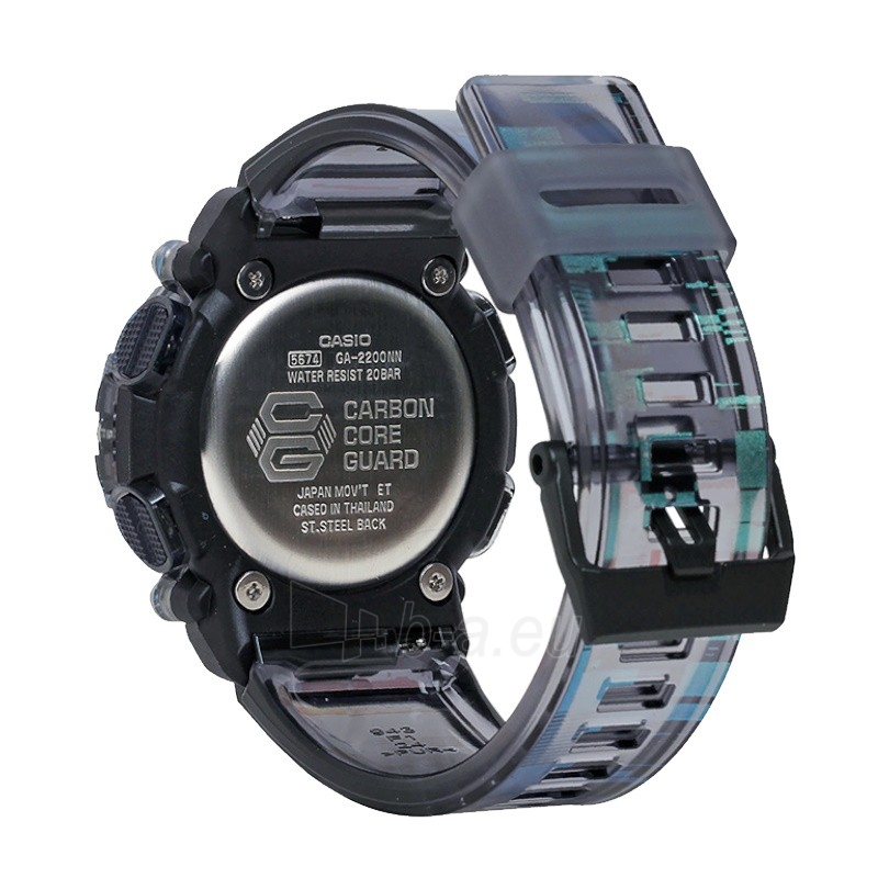 Vyriškas laikrodis Casio G-Shock original Carbon Core Guard GA-2200NN-1AER paveikslėlis 4 iš 8