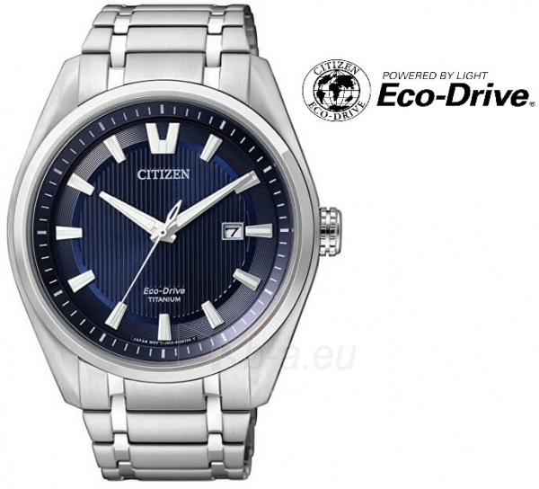 Vyriškas laikrodis Citizen Eco-Drive Super Titanium AW1240-57L Paveikslėlis 4 iš 4 310820119164