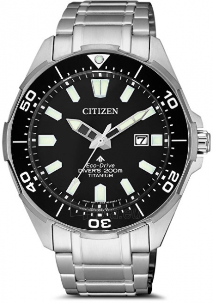 Vyriškas laikrodis Citizen Promaster Eco-Drive Promaster Marine Titanium BN0200-81E paveikslėlis 1 iš 9