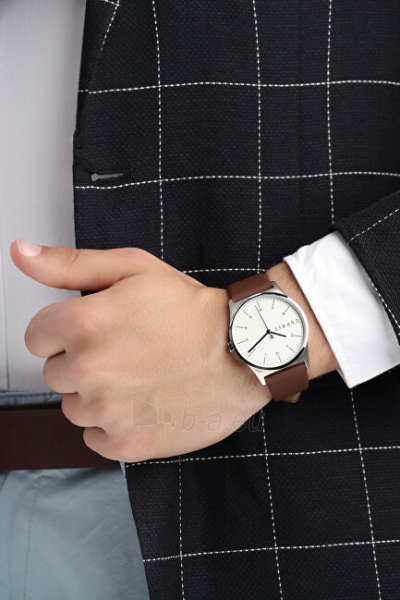 Vīriešu pulkstenis Esprit Essential Silver Brown ES1G034L0015 paveikslėlis 4 iš 4