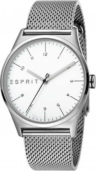 Male laikrodis Esprit Essential Silver Mesh ES1G034M0055 paveikslėlis 1 iš 5