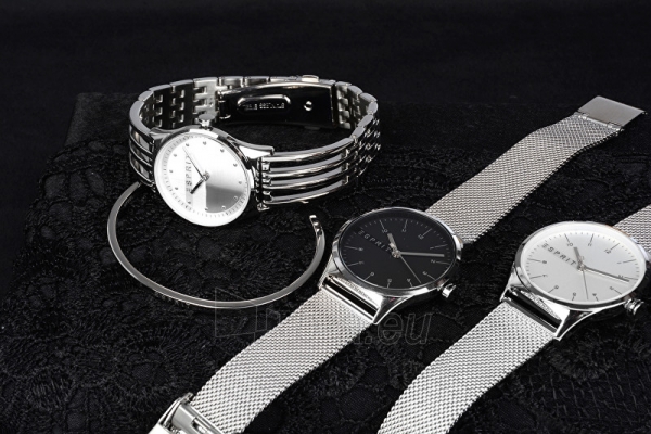 Male laikrodis Esprit Essential Silver Mesh ES1G034M0055 paveikslėlis 3 iš 5