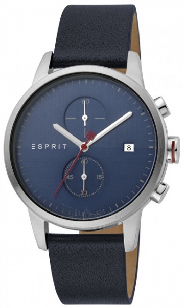 Male laikrodis Esprit Linear Silver D.Blue ES1G110L0015 paveikslėlis 1 iš 5