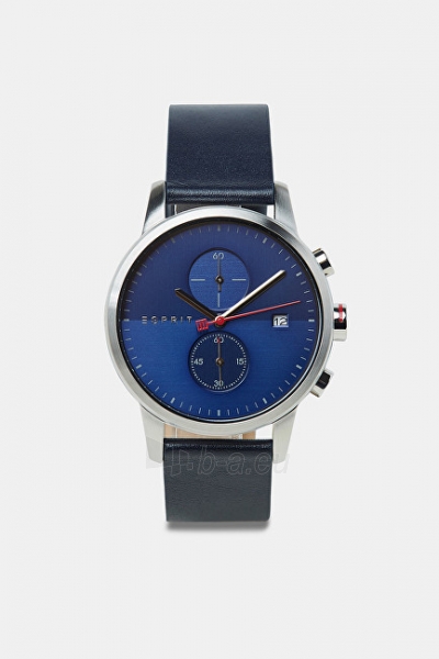 Male laikrodis Esprit Linear Silver D.Blue ES1G110L0015 paveikslėlis 3 iš 5