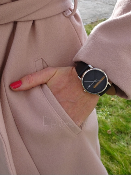 Male laikrodis Esprit Timber Grey Black ES1G047L0035 paveikslėlis 5 iš 7