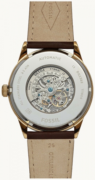 Vyriškas laikrodis Fossil Flynn Automatic BQ2382 paveikslėlis 4 iš 4