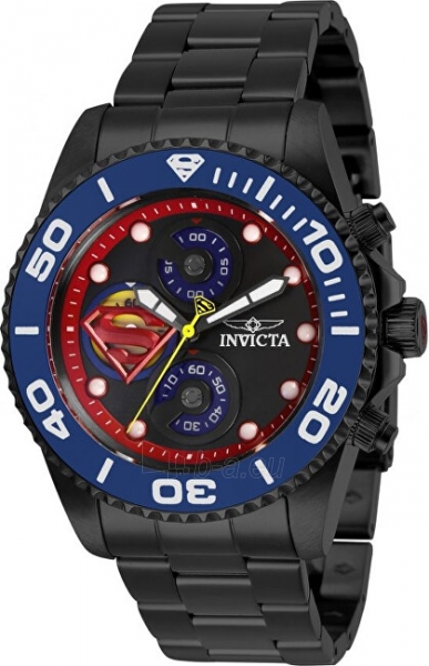 Vyriškas laikrodis Invicta DC Comics Superman Quartz Chronograph Limited Edition 29065 paveikslėlis 1 iš 6