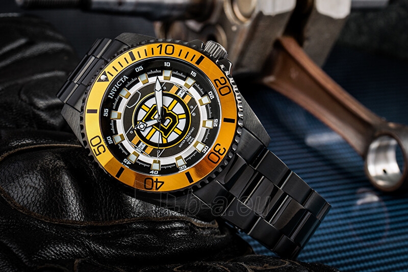 Vyriškas laikrodis Invicta Invicta NHL Boston Bruins Quartz 42238 paveikslėlis 7 iš 21