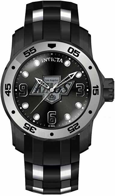 Vyriškas laikrodis Invicta Invicta NHL Los Angeles Kings Quartz 42660 paveikslėlis 12 iš 20