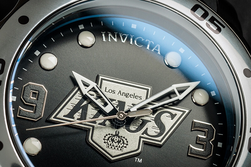 Vyriškas laikrodis Invicta Invicta NHL Los Angeles Kings Quartz 42660 paveikslėlis 10 iš 20