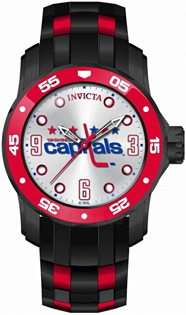 Vyriškas laikrodis Invicta Invicta NHL Washington Capitals Quartz 42663 paveikslėlis 14 iš 23