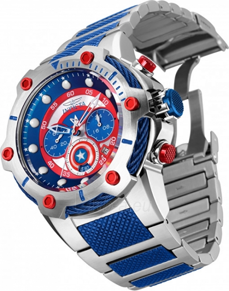 Male laikrodis Invicta Marvel Captain America 25780 paveikslėlis 2 iš 3