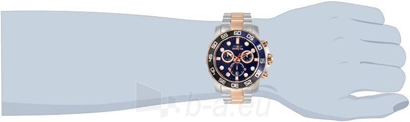 Vyriškas laikrodis Invicta Pro Diver SCUBA Quartz 33301 paveikslėlis 3 iš 4