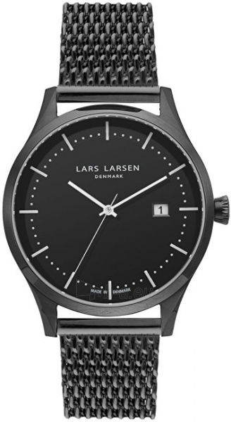 Vīriešu pulkstenis Lars Larsen Carbon black 119CBCM paveikslėlis 1 iš 1