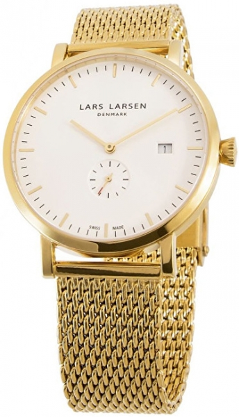 Male laikrodis Lars Larsen LW31 Sebastian Gold 131GWGM paveikslėlis 1 iš 5