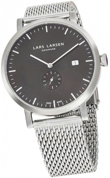 Male laikrodis Lars Larsen LW31 Sebastian Steel 131SBSM paveikslėlis 2 iš 4