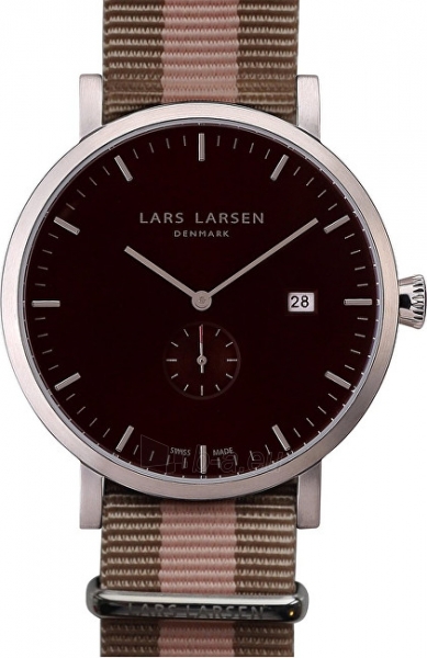 Male laikrodis Lars Larsen LW31 Sebastian Steel 131SBSN paveikslėlis 1 iš 1