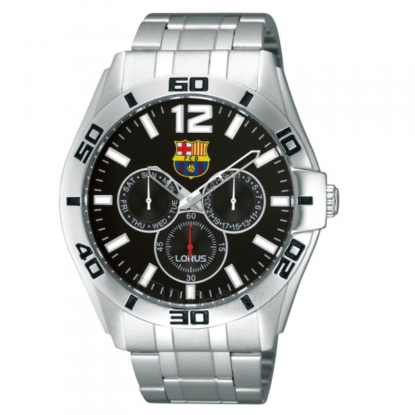 Vīriešu pulkstenis LORUS RP629BX-9 su FC Barcelona simbolika paveikslėlis 1 iš 5