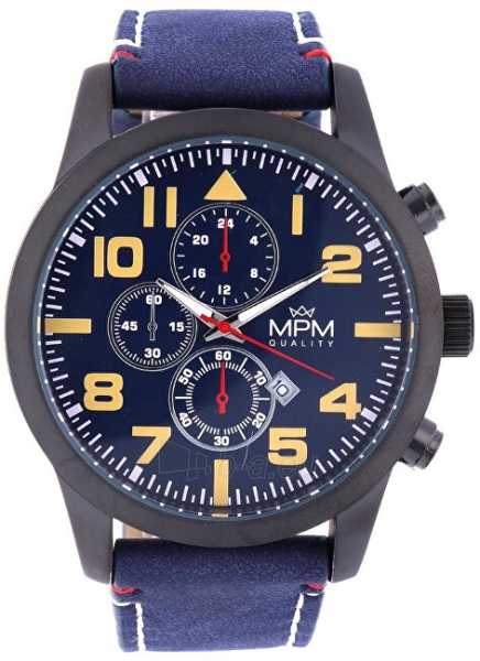 Vīriešu pulkstenis Prim MPM Quality Pilot W01M.11276.C paveikslėlis 1 iš 2
