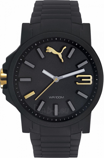 Vyriškas laikrodis Puma Ultrasize 45 Bold - black gold PU104311001 paveikslėlis 1 iš 1