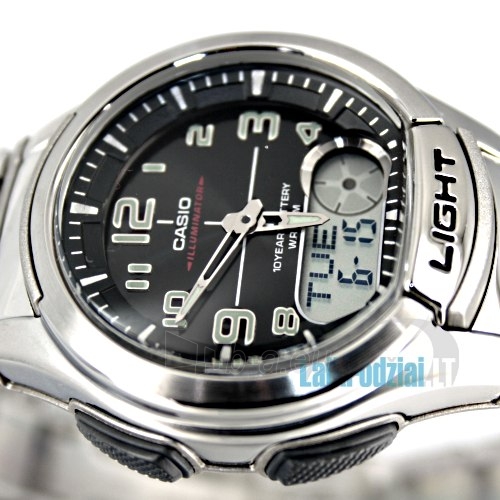 Vyriškas laikrodis rankinis CASIO AQ-180WD-1BVEF paveikslėlis 4 iš 5